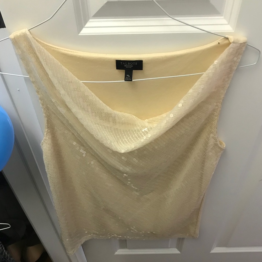 Shiny top from Talbots